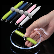 Stylo LED multifonction créatif stylo à bille gyroscopique anti-stress pour bureau & école