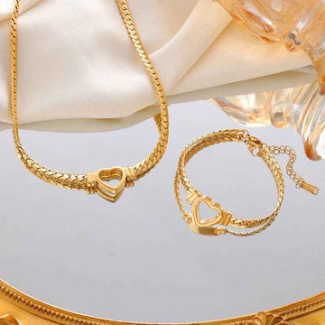 gift set necklace bracelet women personalized jewelry