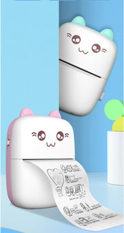 Mini imprimante portable Bluetooth/WiFi Photos et étiquettes