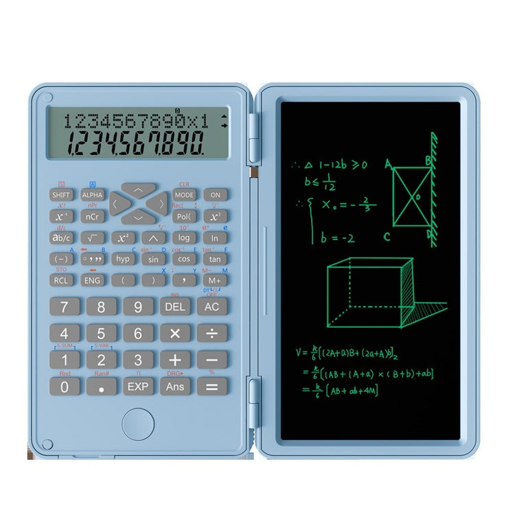 Nouvelle calculatrice scientifique portable avec tablette d’écriture Spéciale comptabilité et examens