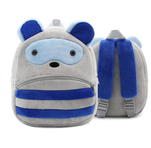 Sac à dos enfant maternelle arc-en-ciel en peluche