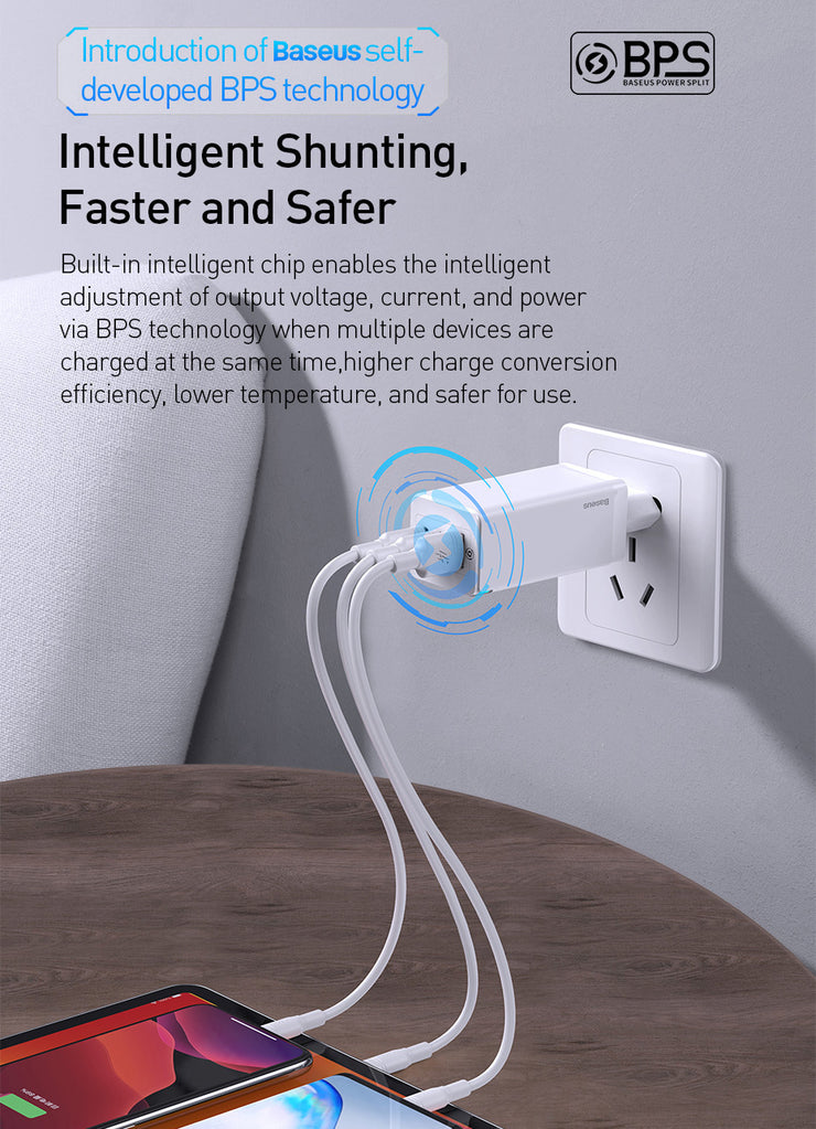 Chargeur Rapide pour Téléphone Portable
