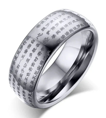 tungsten carbide ring 8mm gold silver dome band