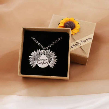 Collier Tournesol Vous Êtes Mon Soleil - Bijou Unisexe Homme Femme - TharryStore