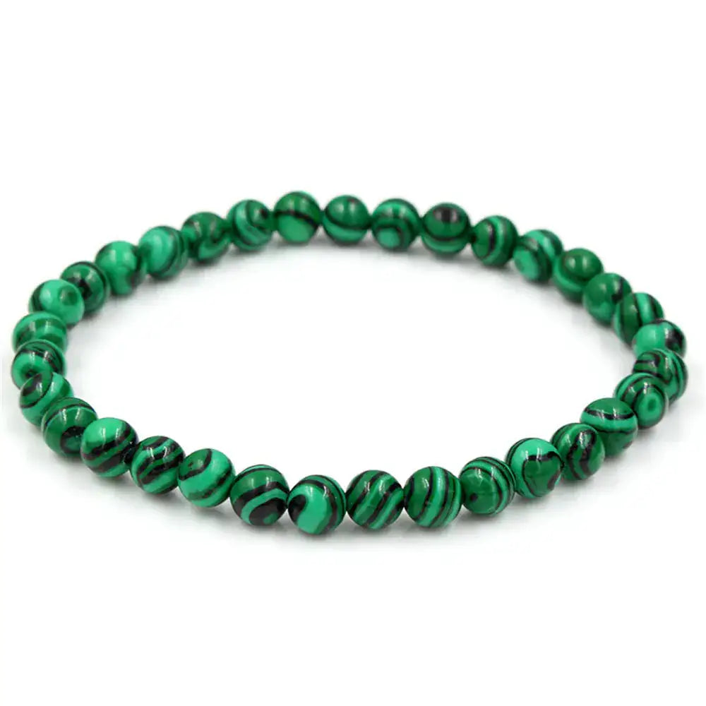 Bracelet Oeil de Tigre Anti-Fatigue en Pierre Naturelle pour Homme et Femme - TharryStore
