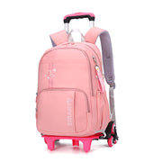 Cartable enfant à roulettes amovible