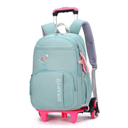 Cartable enfant à roulettes amovible