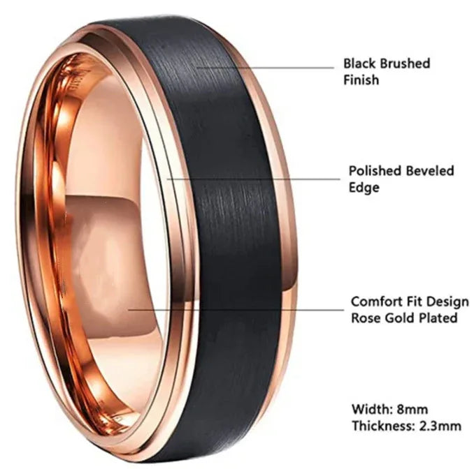 viking nordic ring men geometric gothic titanium steel