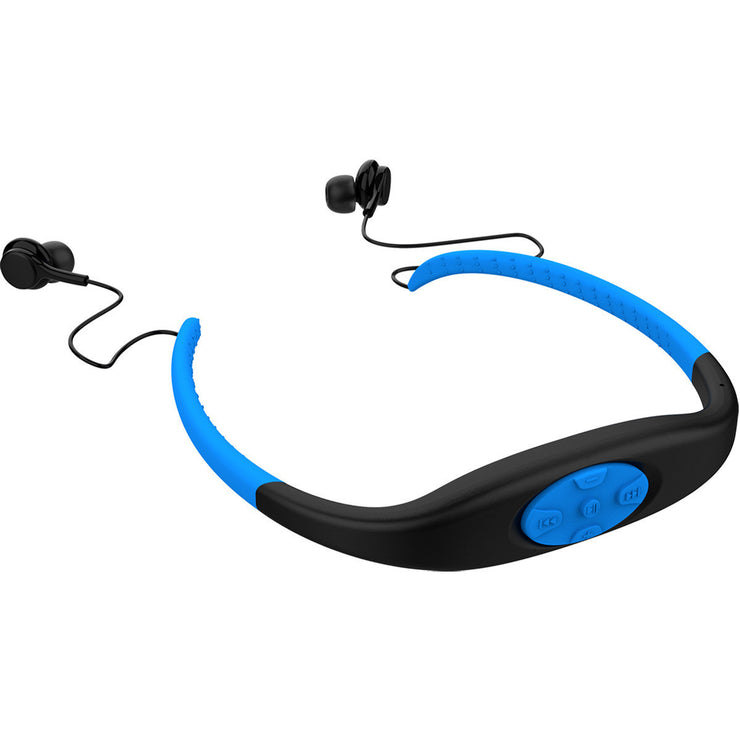 Écouteurs Bluetooth 2 en 1 & lecteur MP3 8 Go Étanche IPX8