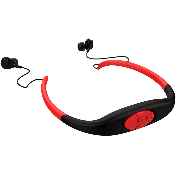 Écouteurs Bluetooth 2 en 1 & lecteur MP3 8 Go Étanche IPX8