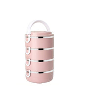 Boîte Bento Isotherme Inox Enfant Multi-couches