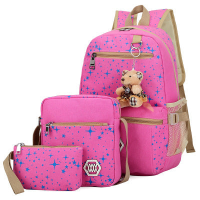 Sac à dos scolaire fille & femme Design étoile