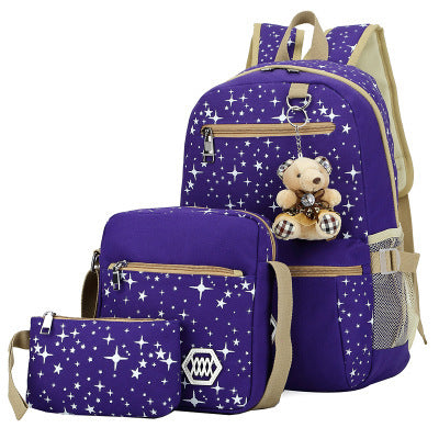 Sac à dos scolaire fille & femme Design étoile