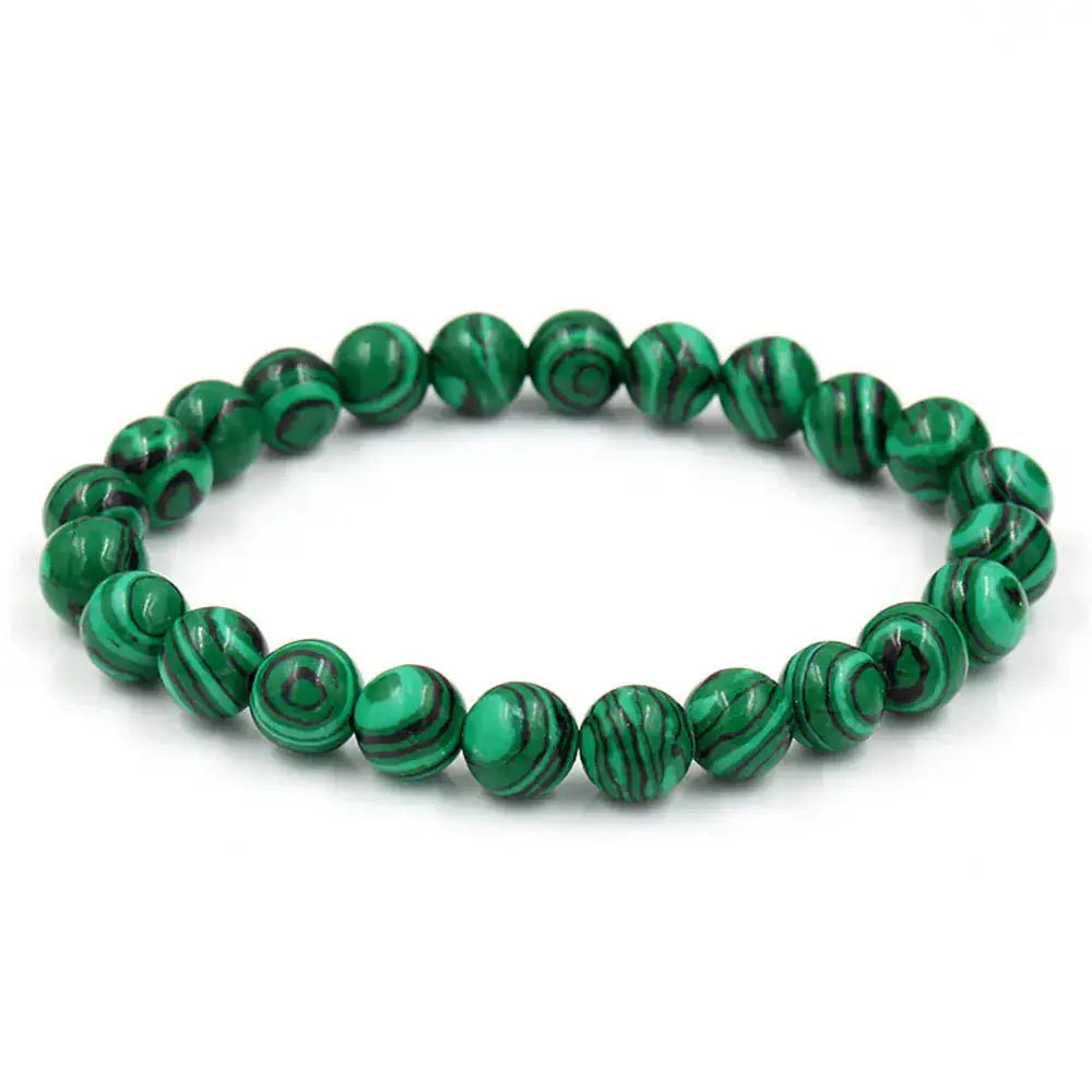 Bracelet Oeil de Tigre Anti-Fatigue en Pierre Naturelle pour Homme et Femme - TharryStore
