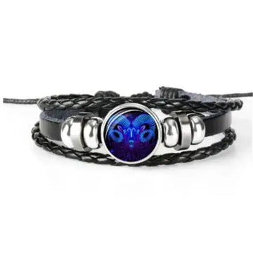 luminous zodiac bracelet glow in dark astrology jewelry
