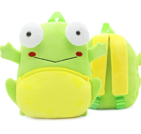 Sac à dos enfant maternelle arc-en-ciel en peluche