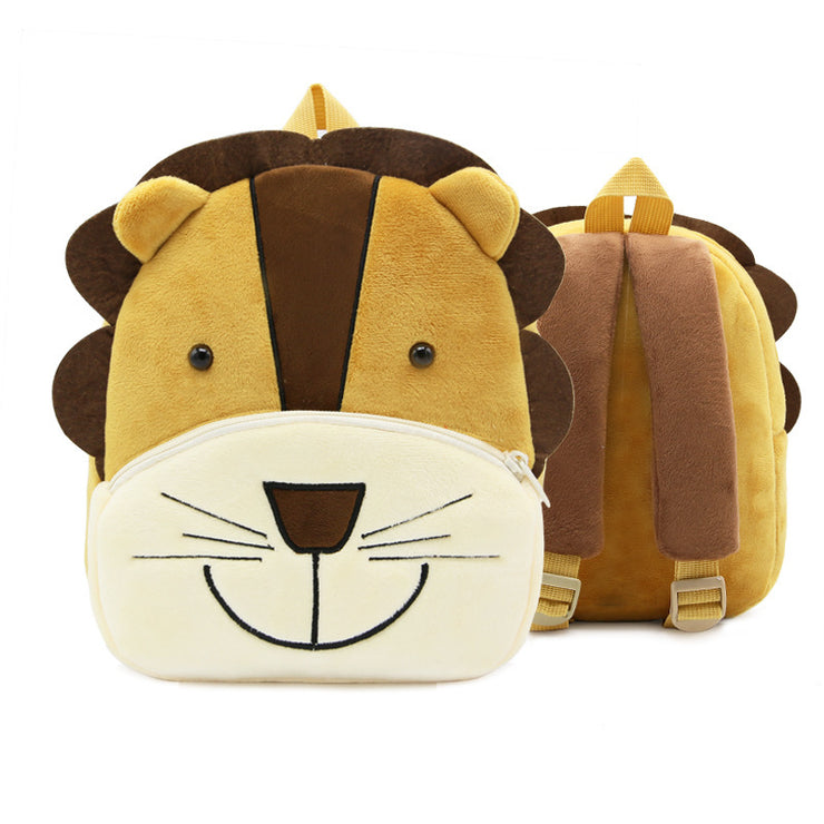 Sac à dos enfant maternelle arc-en-ciel en peluche