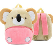 Sac à dos enfant maternelle arc-en-ciel en peluche