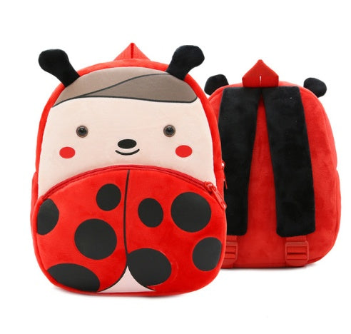 Sac à dos enfant maternelle arc-en-ciel en peluche