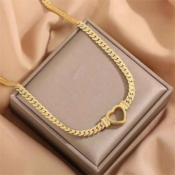 personalized jewelry set necklace bracelet titanium women