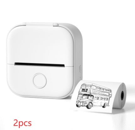 Mini imprimante thermique portable Bluetooth et étiquettes