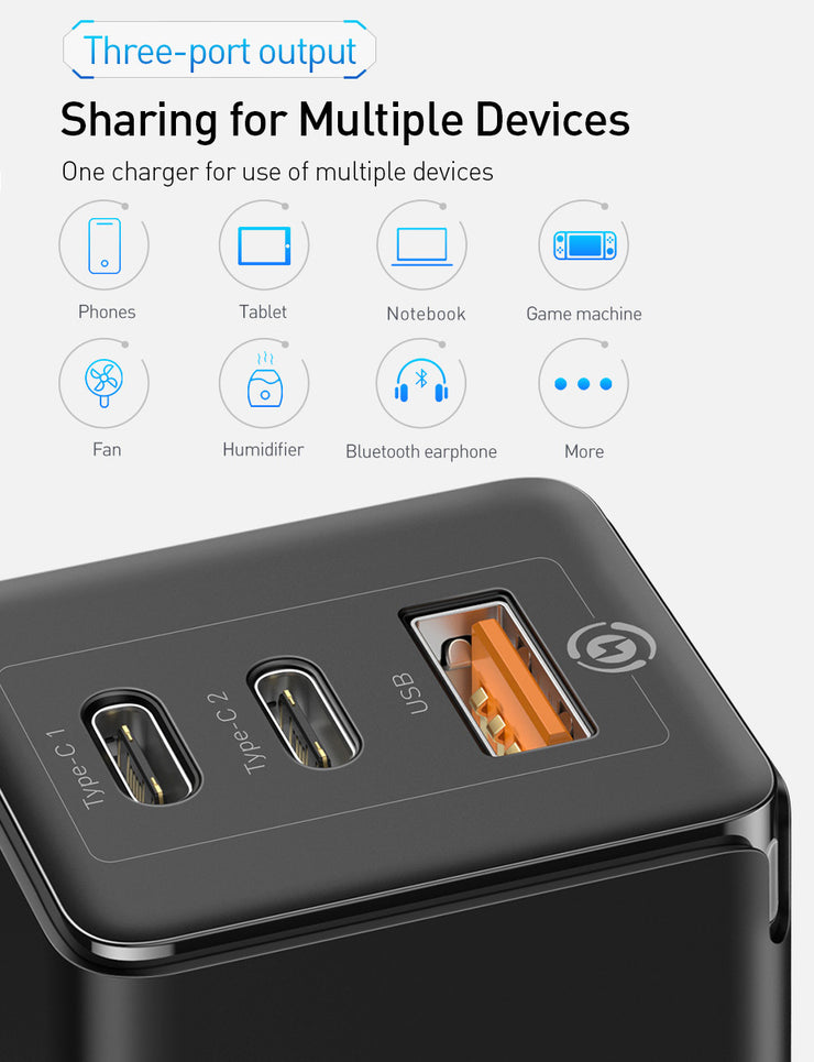 Chargeur Rapide pour Téléphone Portable