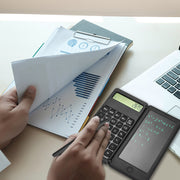 Calculatrice Scientifique Pliante S9AB à Énergie Solaire