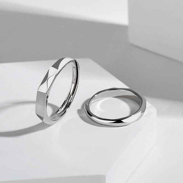 hidden love silver ring elegant romantic jewelry