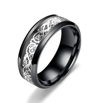 men spinner ring anti stress stainless steel fidget ring