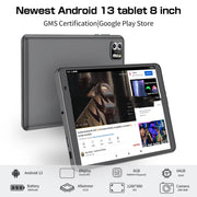 Tablette Android 8  Huit cœurs, 64 Go