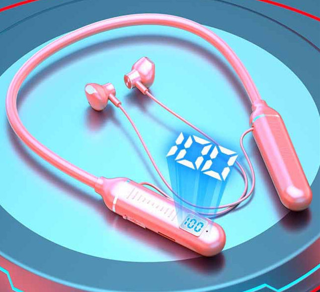 Écouteurs Sans Fil Bluetooth Sport avec Arceau Silicone