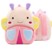 Sac à dos enfant maternelle arc-en-ciel en peluche
