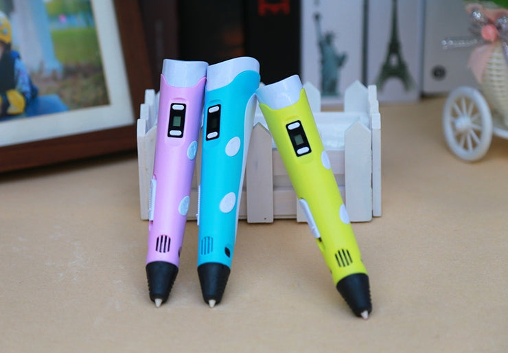 Stylo 3D d’impression 2ᵉ Génération Graffiti Peinture 3D Jouet Créatif Enfants