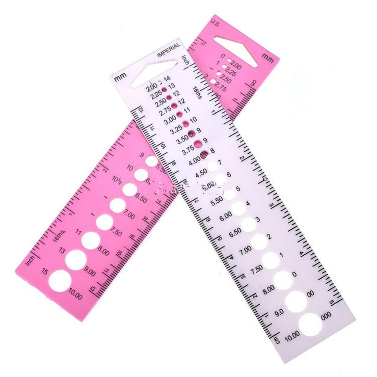 Outils de tricot en laine Règles, aiguilles et accessoires
