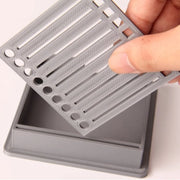 Boîte de rangement en plastique pour notes autocollantes