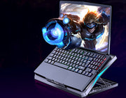 Support ventilé pliable pour ordinateur portable