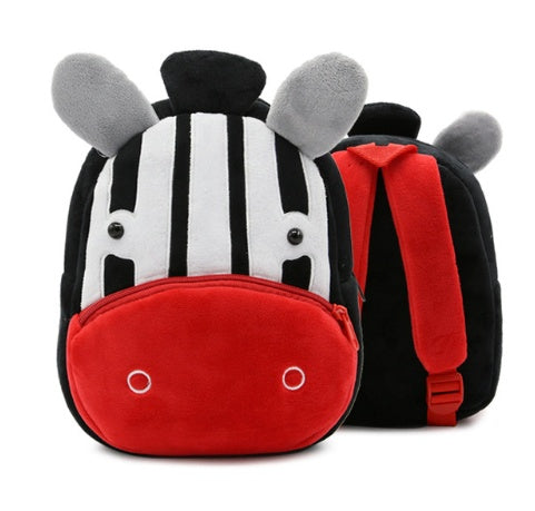 Sac à dos enfant maternelle arc-en-ciel en peluche