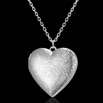 engraved heart necklace personalized love gift for her