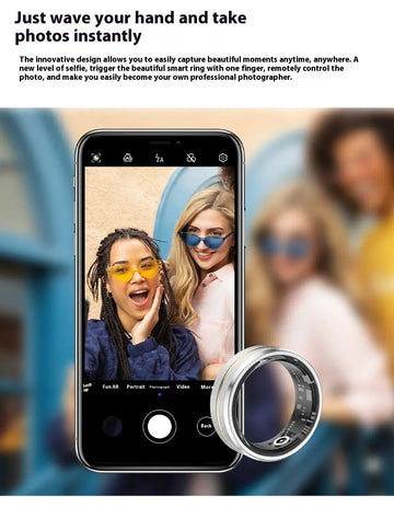 smart health ring fitness tracker heart rate monitor