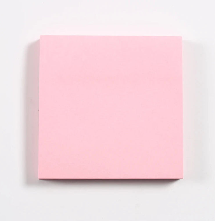 Notes autocollantes colorées et fluorescentes
