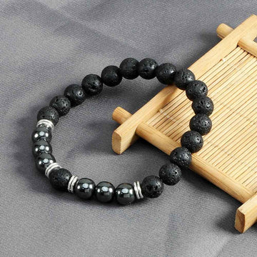 natural stone bracelet 8mm beaded unisex fashion jewelry