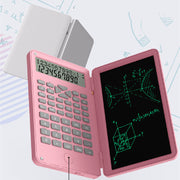 Nouvelle calculatrice scientifique portable avec tablette d’écriture Spéciale comptabilité et examens