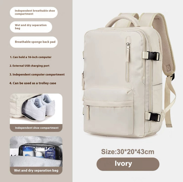 Sac à dos voyage grande capacité étudiant