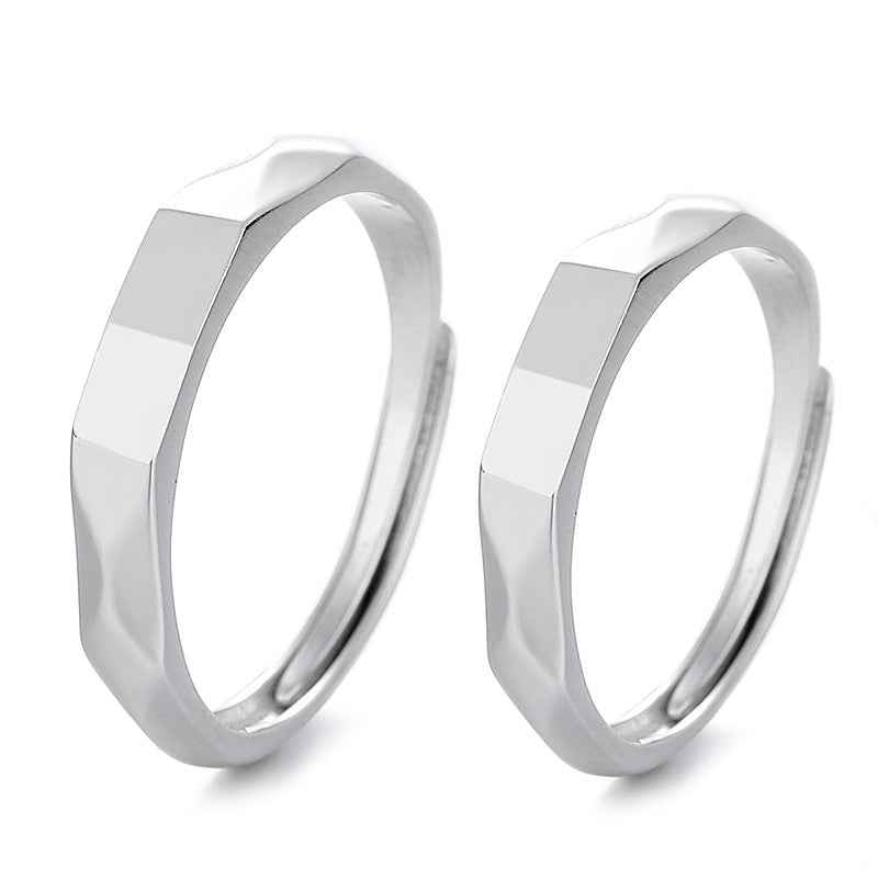hidden love silver ring elegant romantic jewelry