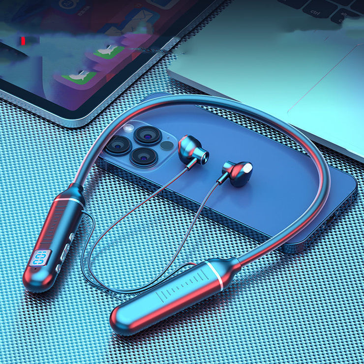 Écouteurs Sans Fil Bluetooth Sport avec Arceau Silicone