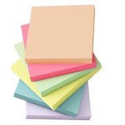 Notes autocollantes colorées et fluorescentes