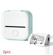 Mini imprimante thermique portable Bluetooth et étiquettes