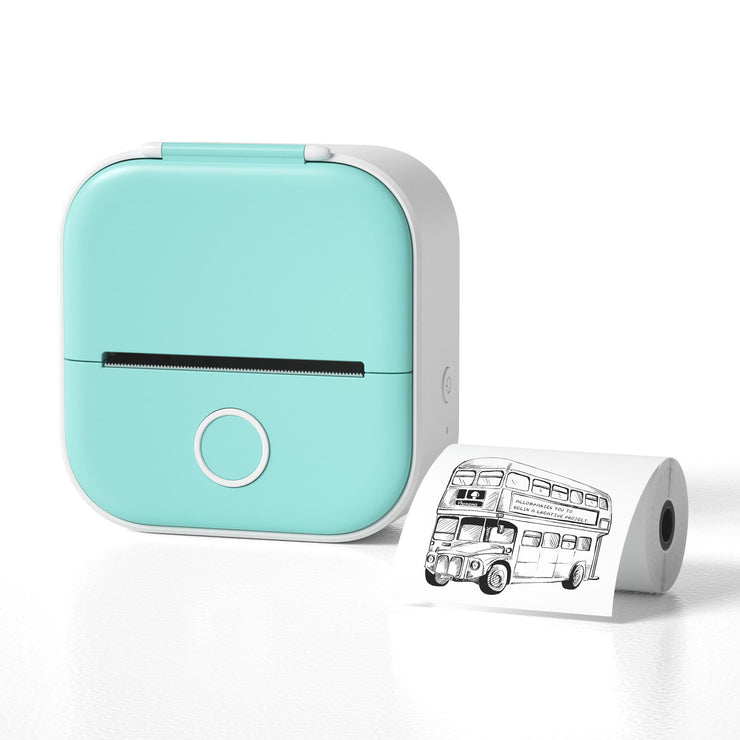 Mini imprimante thermique portable Bluetooth et étiquettes