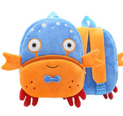 Sac à dos enfant maternelle arc-en-ciel en peluche