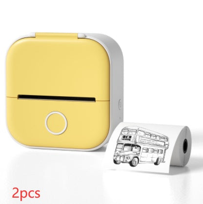 Mini imprimante thermique portable Bluetooth et étiquettes